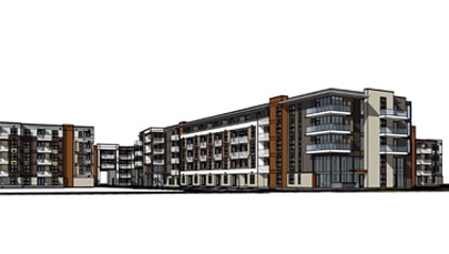 South Lamar Apartments rendering