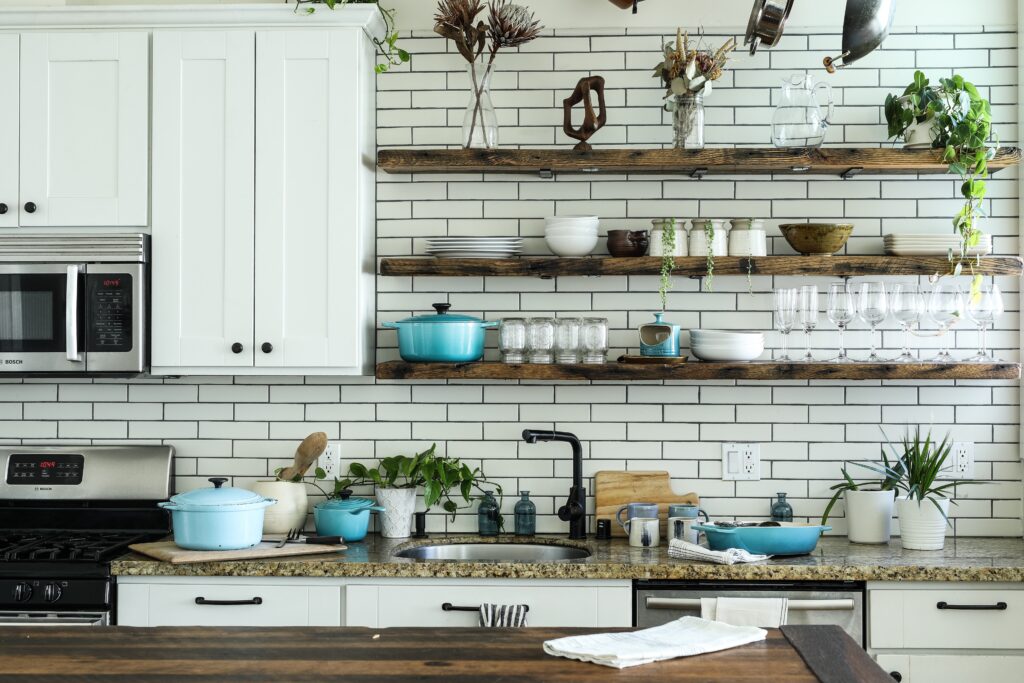 Cluttered kitchen. It's time to get organized.